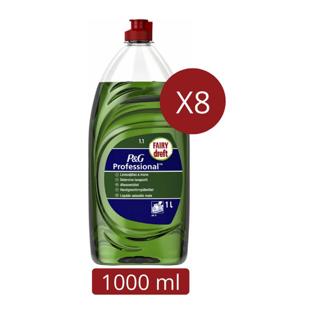 Dreft Original Professional Afwasmiddel - 8 x 1L