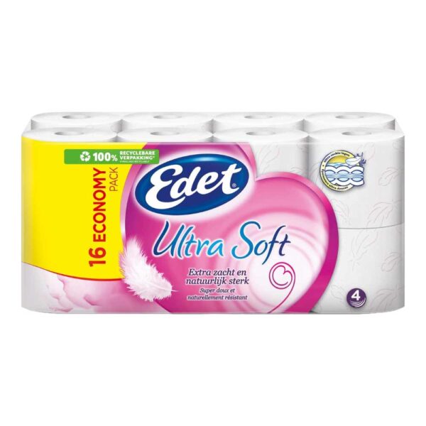 Edet Ultra Soft 4-laags Toiletpapier - 48 Rollen