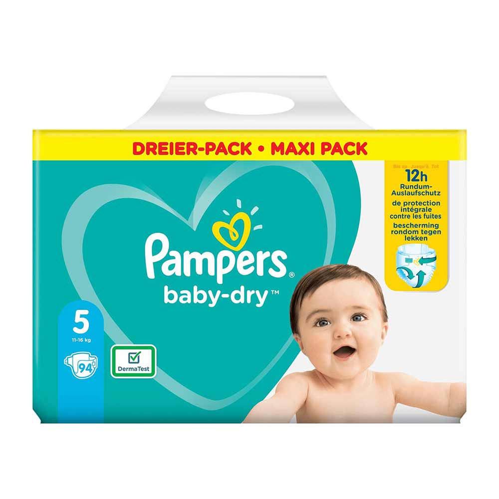 Pampers Baby Dry Luiers Maat 5 - 94 Stuks