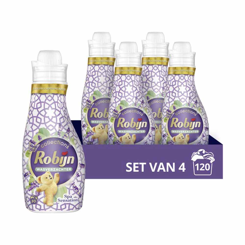 Robijn Collections Wasverzachter Spa Sensation - 4 x 750 ml - Voordeelverpakking