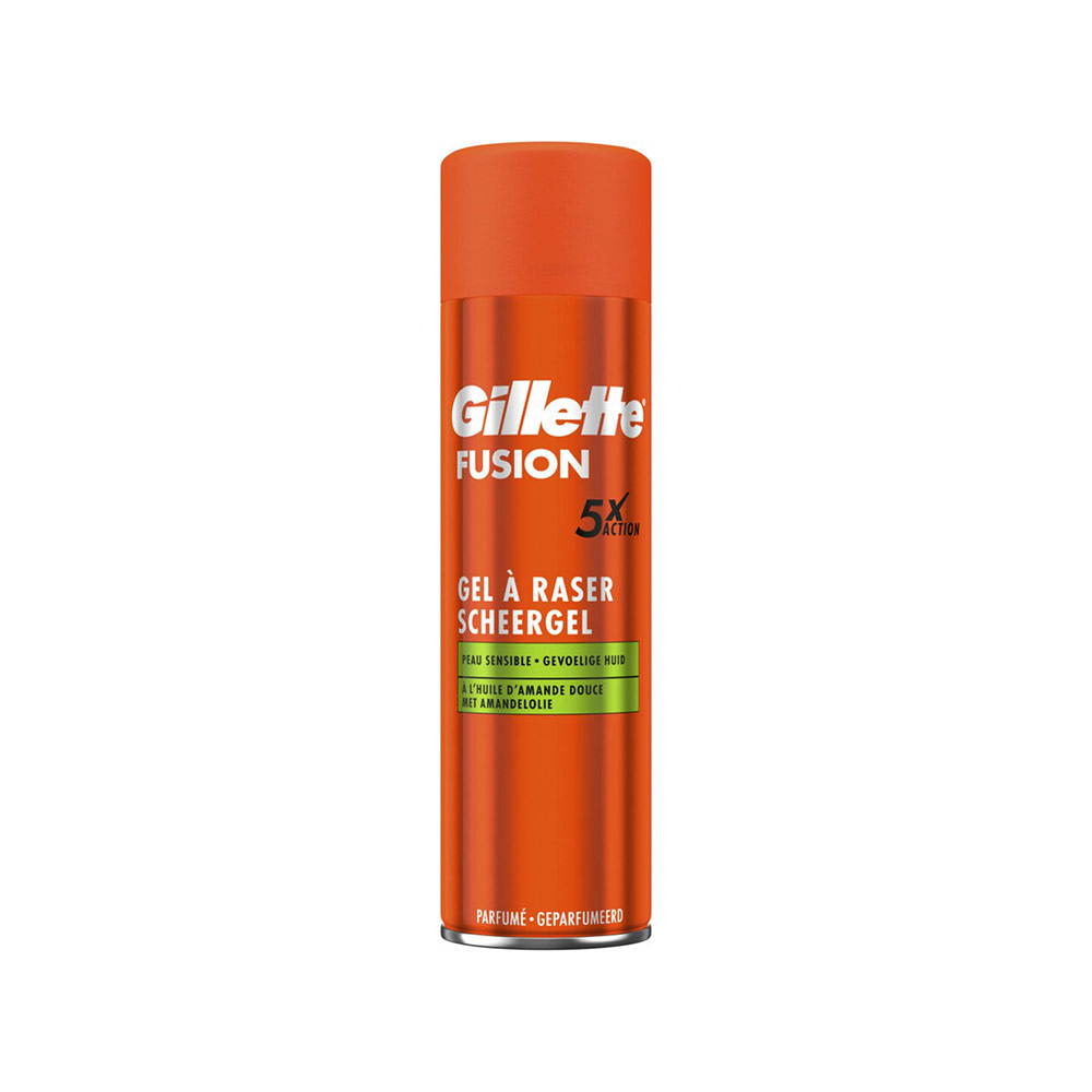 Gillette Fusion Scheergel - Gevoelige Huid - 200 ml