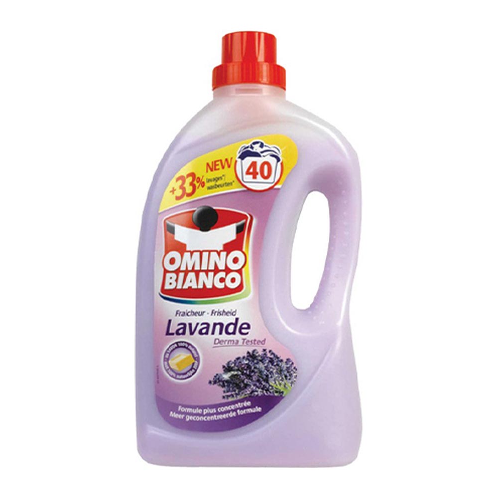 Omino Bianco Lavendel Vloeibaar Wasmiddel 2L - 40 Wasbeurten
