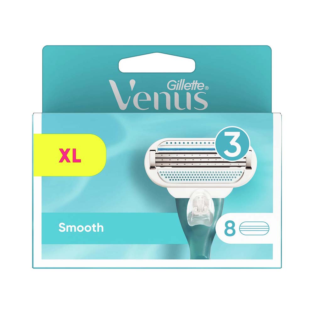 Gillette Venus Smooth XL Scheermesjes voor Vrouwen 8 Stuks