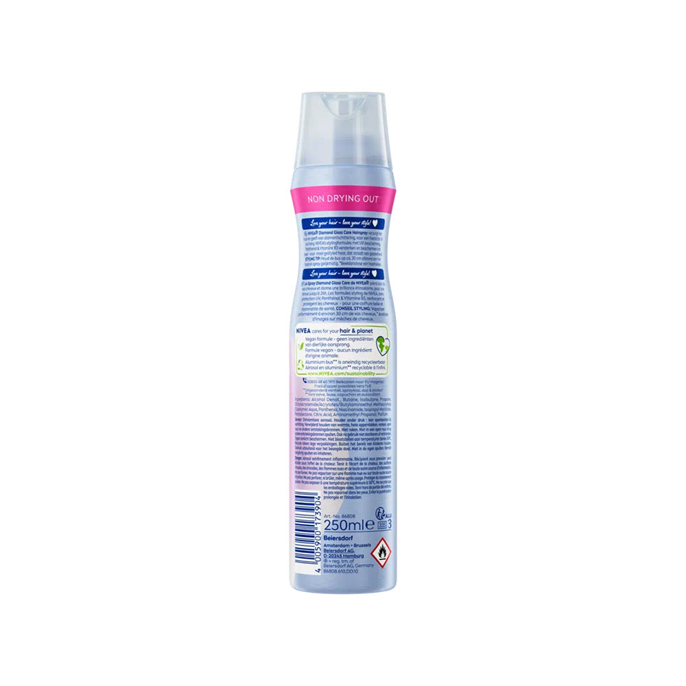 NIVEA Haarlak Diamond Gloss Care Styling Spray 250 ml