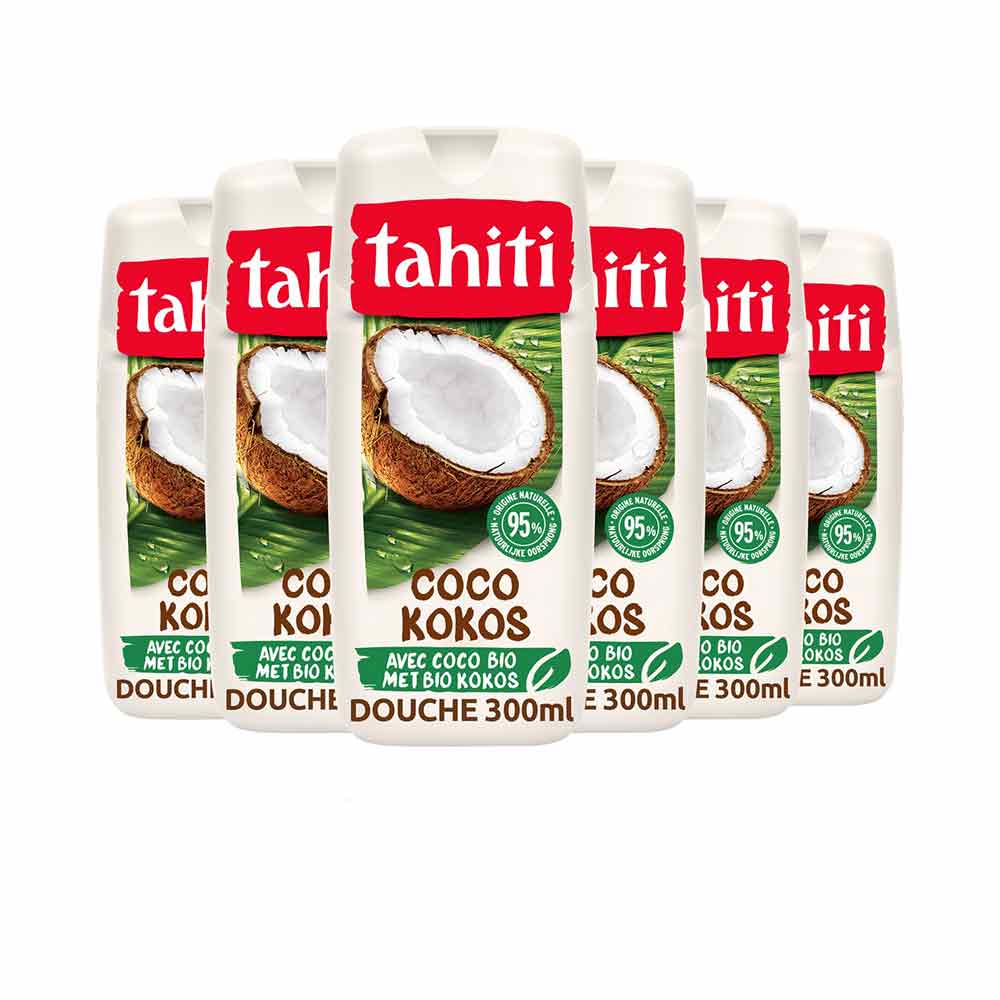 Tahiti Douchegel Kokos 6 x 300ml