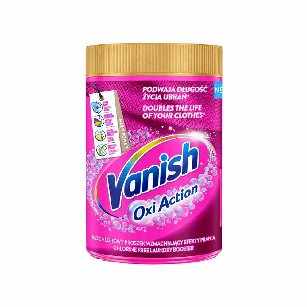 Vanish Oxi Action Wasbooster - Vlekverwijderaar voor Gekleurde Was - 625g