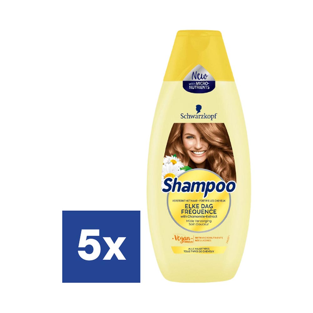 Schwarzkopf Elke Dag Shampoo - 5 x 400ml